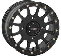 14X7 4 137 38 MATTE BLACK BEADLOCK SB 5 SYSTEM 3