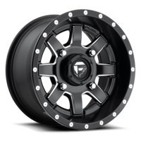 26X7 4 137 13MM D538 FUEL MAVERICK BLACK AND MILLED