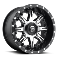 14X7 4 156 13MM BLK MACH NUTZ FUEL