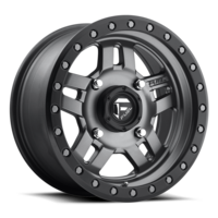 14X7 4 156 13MM FUEL D558 ANZA BLK C GRY R