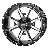 12X7 4 156 5MM FRONTLINE 556 GLOSS BLACK MACHINED