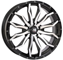 14X7 4 137 10MM HIGHLIFTER HL21 GLOSS BLACK MACHINED