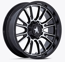 14X7 4 137 4 156 10MM MSA M51 THUNDERLIPS GLOSS BLACK MACHINED