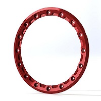 15IN RED BULLITE BEADLOCK RING