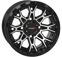 14X7 4 156 10MM BLK MACHINED SYSTEM 3 ST 6