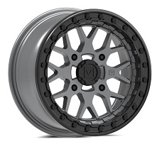 15X7 4 156 25MM VALOR V07 BEADLOCK SATIN GRAPHITE