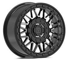 15X7 4 137 4 156 30MM VALOR V08 BEADLOCK WHEEL DARK TINT