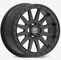 15X7 4 156 35MM VALOR V05 SATIN BLACK BEADLOCK UTV WHEEL